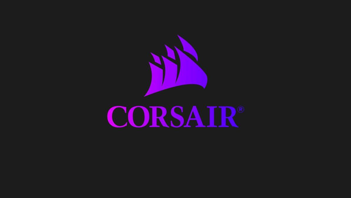 Rgb Corsair Logo Black Background