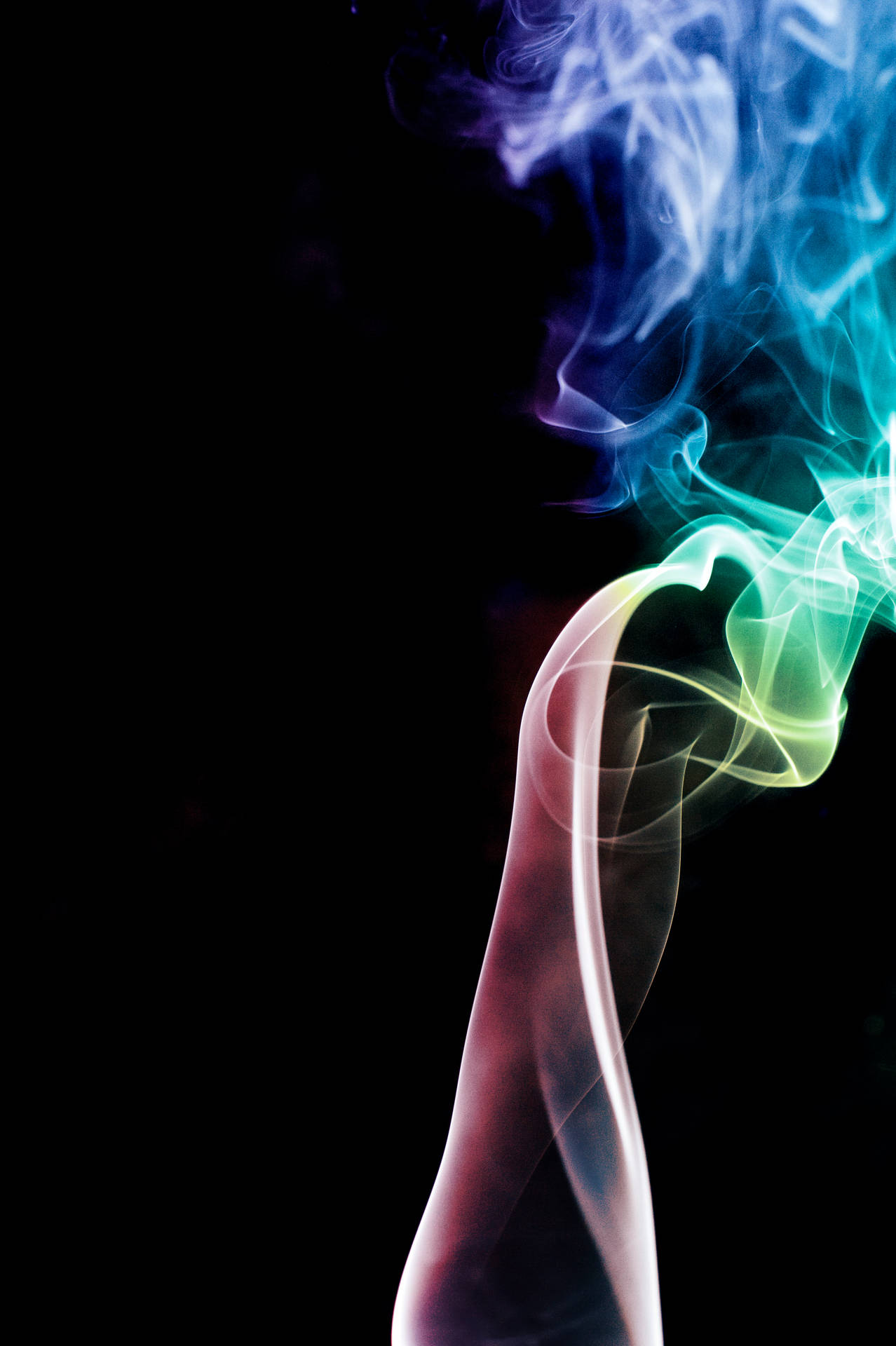 Rgb Smoke Artwork Background