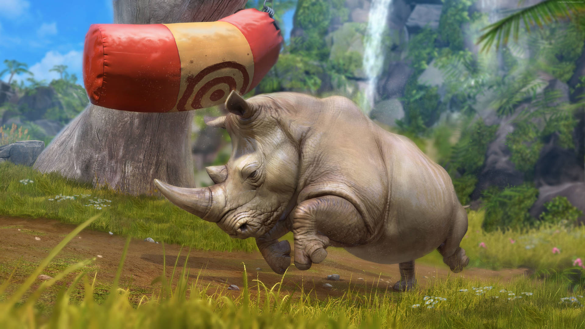 Rhinoceros Digital Illustration