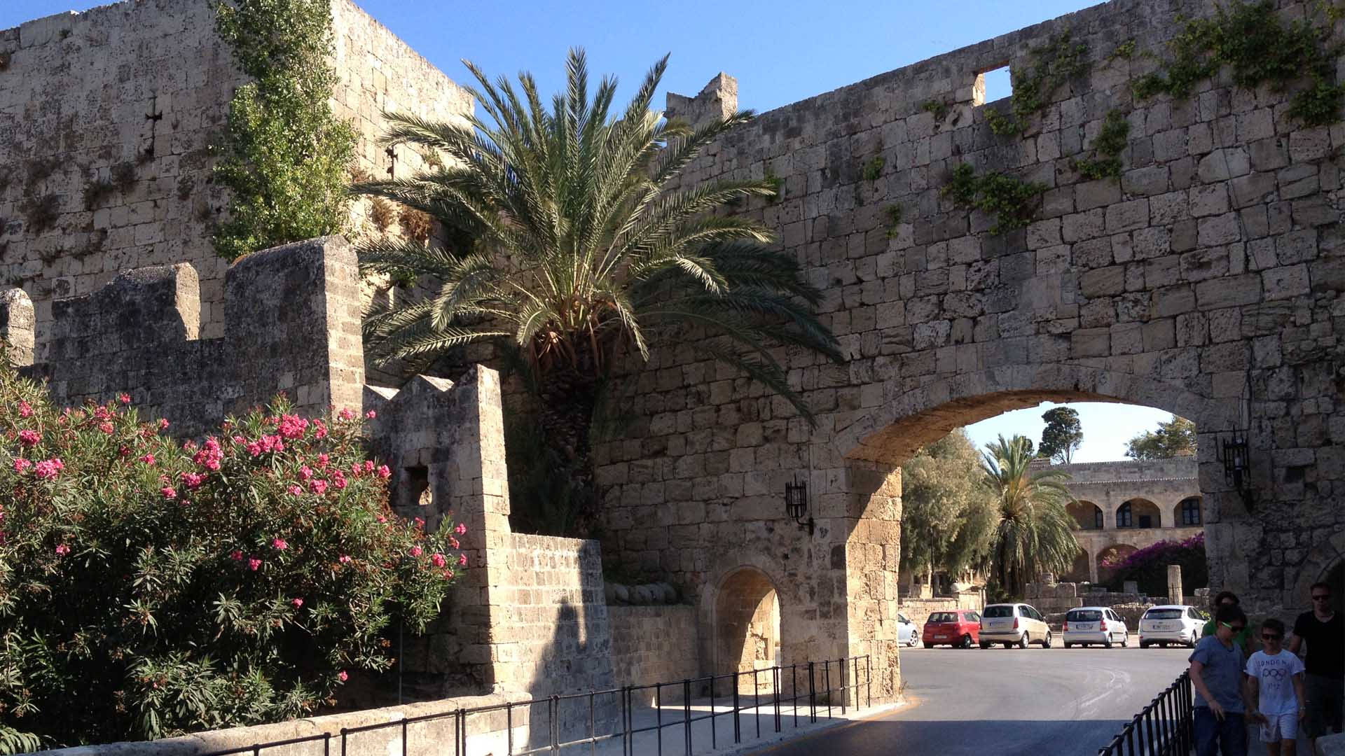 Rhodes Liberty Gate Background