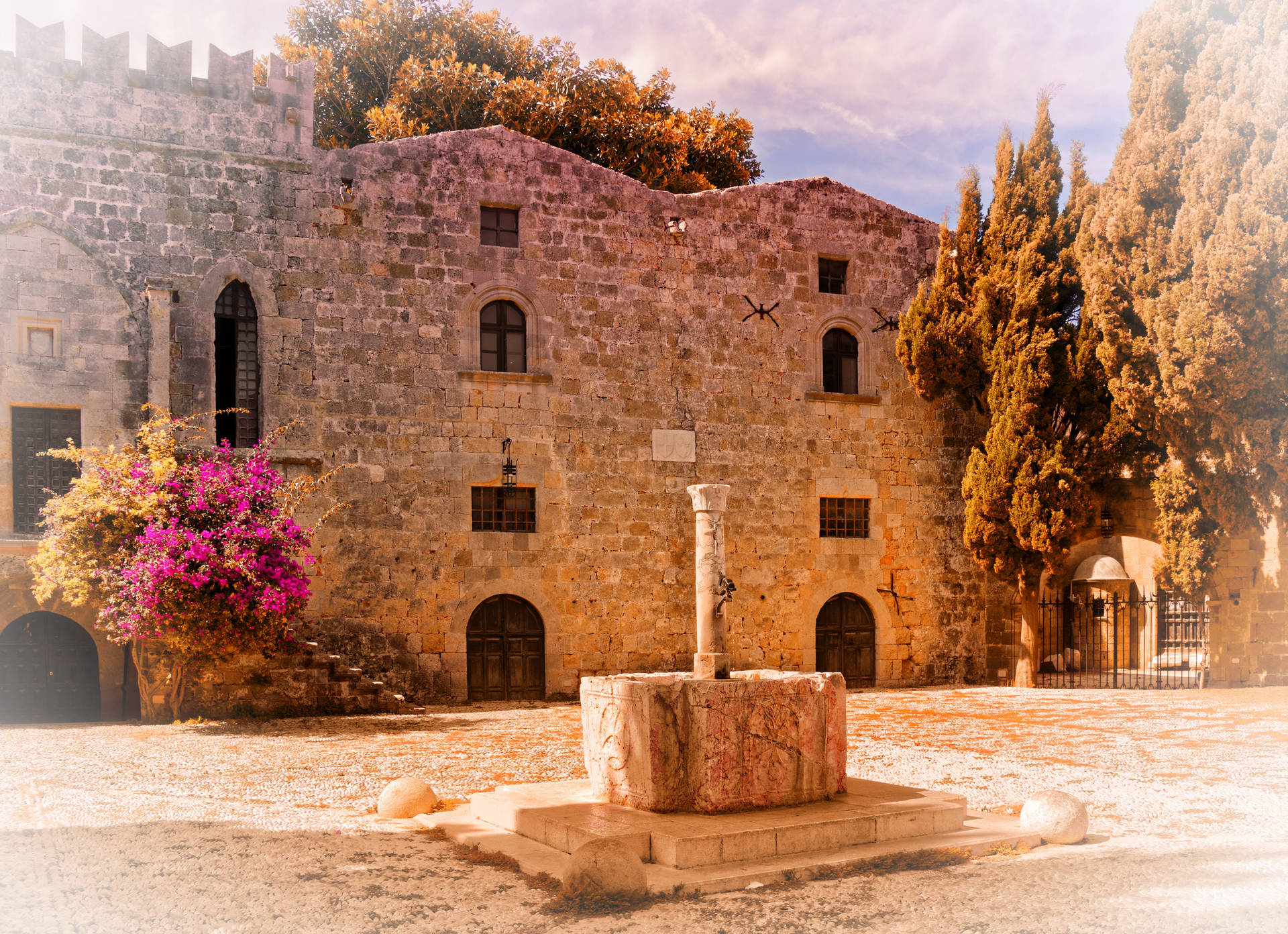 Rhodes Small Fountain