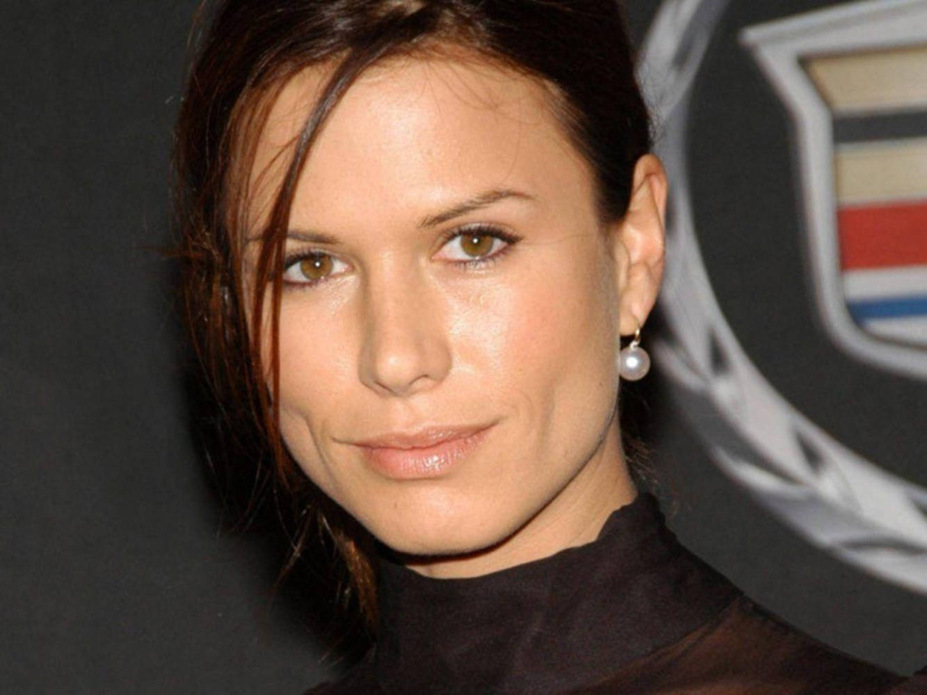 Rhona Mitra Cheek Dimples