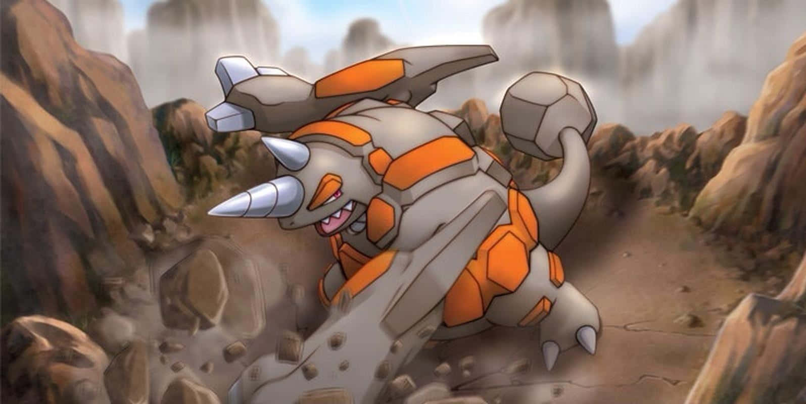 Rhyperior Attack Background