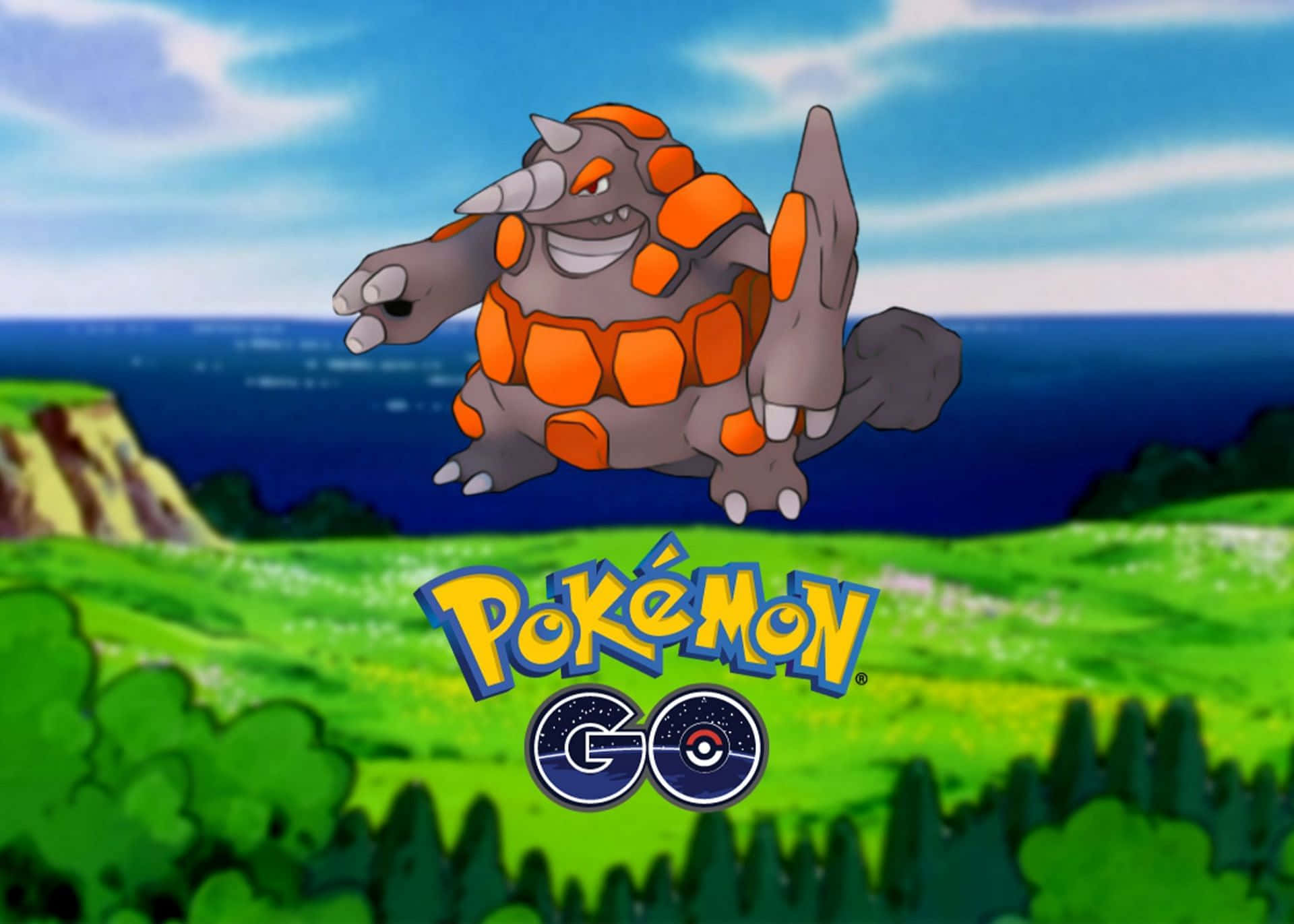 Rhyperior In Pokemon Go Background