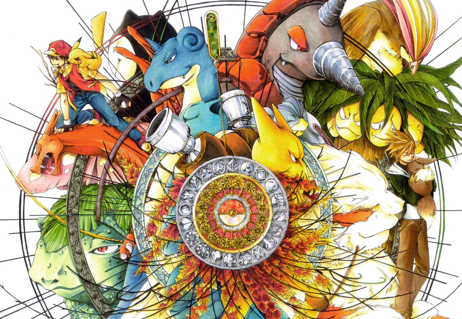 Rhyperior With Team Background