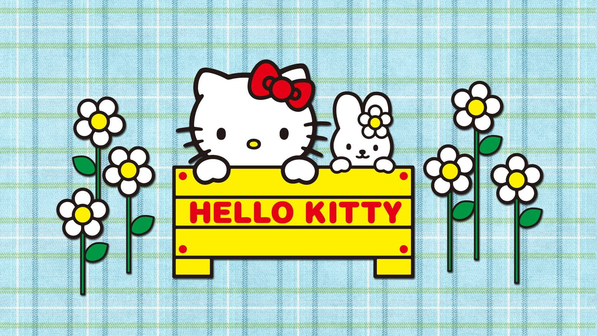 Rhythm And Hello Kitty Desktop Background