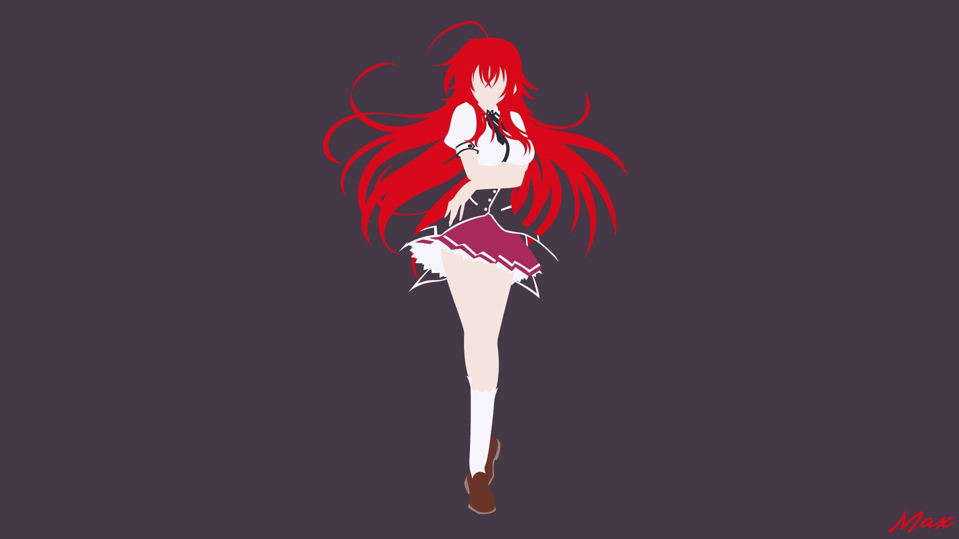 Rias Gremory Artwork High School Dxd Background