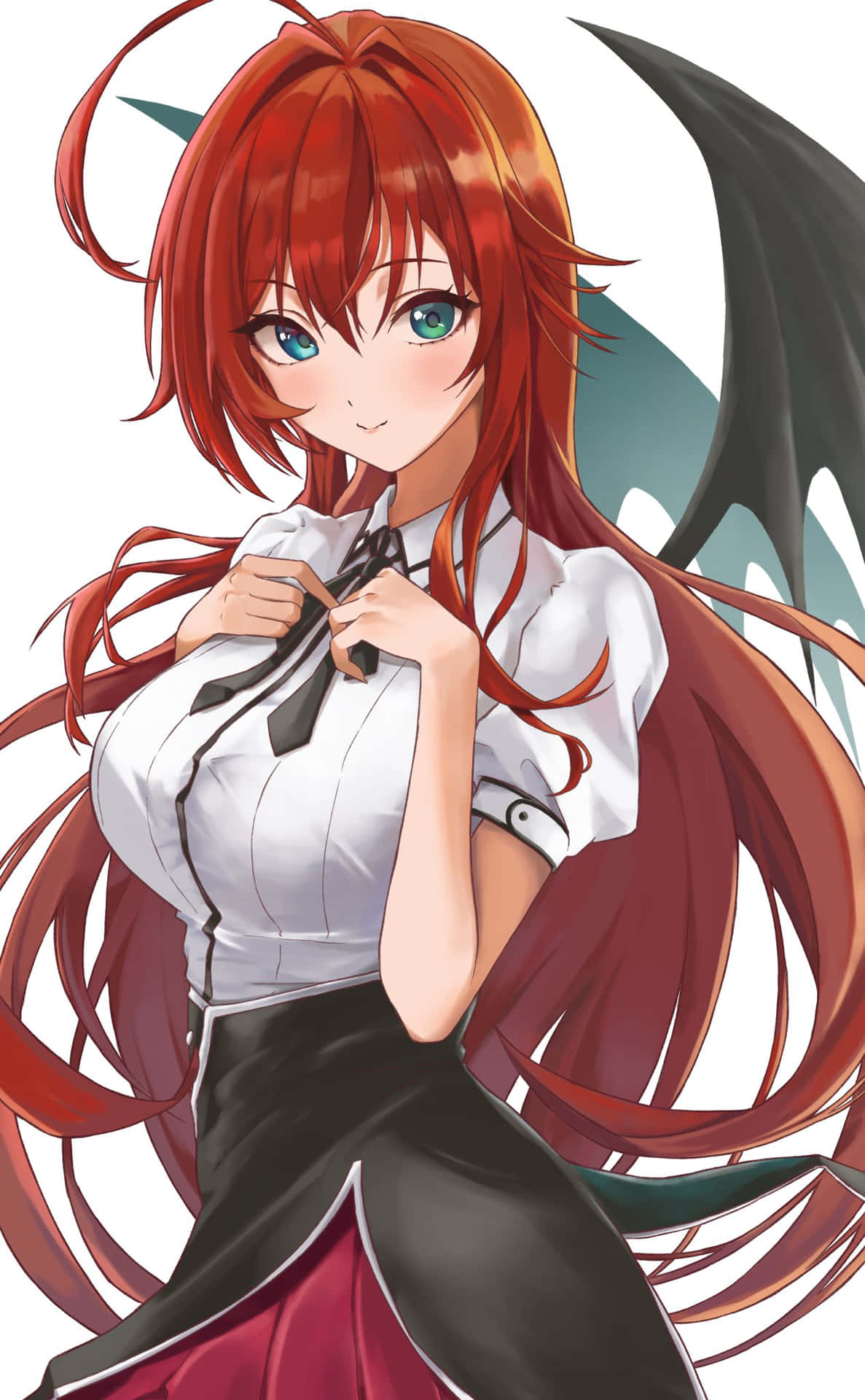 Rias Gremory In An Alluring Pose Background