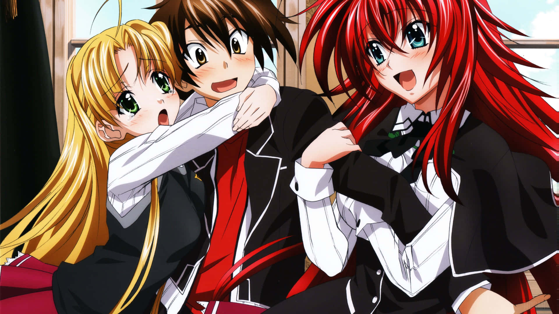 Rias Gremory - The Crimson-haired Ruin Princess Background