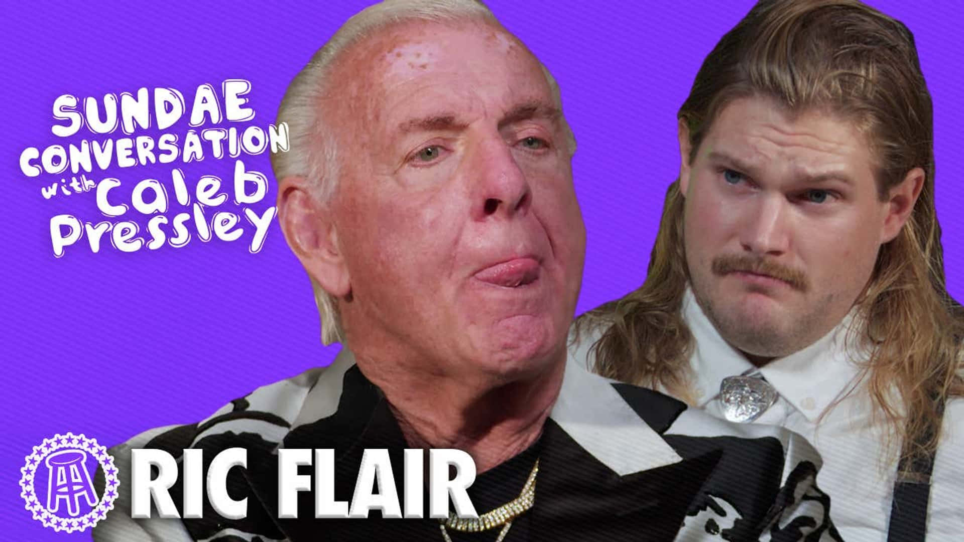 Ric Flair In Conversation With Caleb Pressley Background