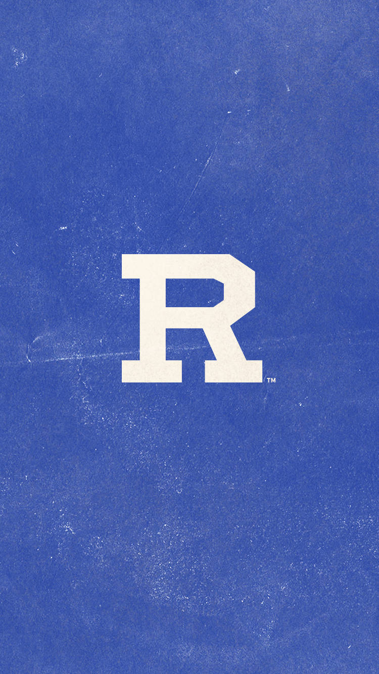 Rice University White R Logo Background