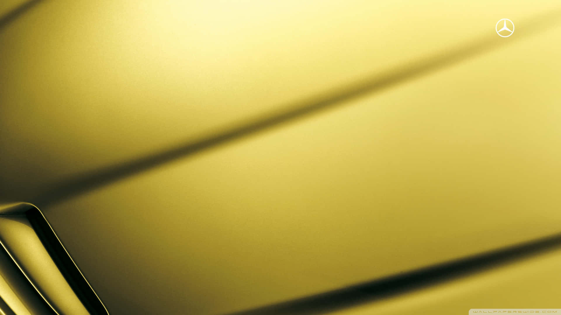Rich And Lustrous Metallic Gold Background