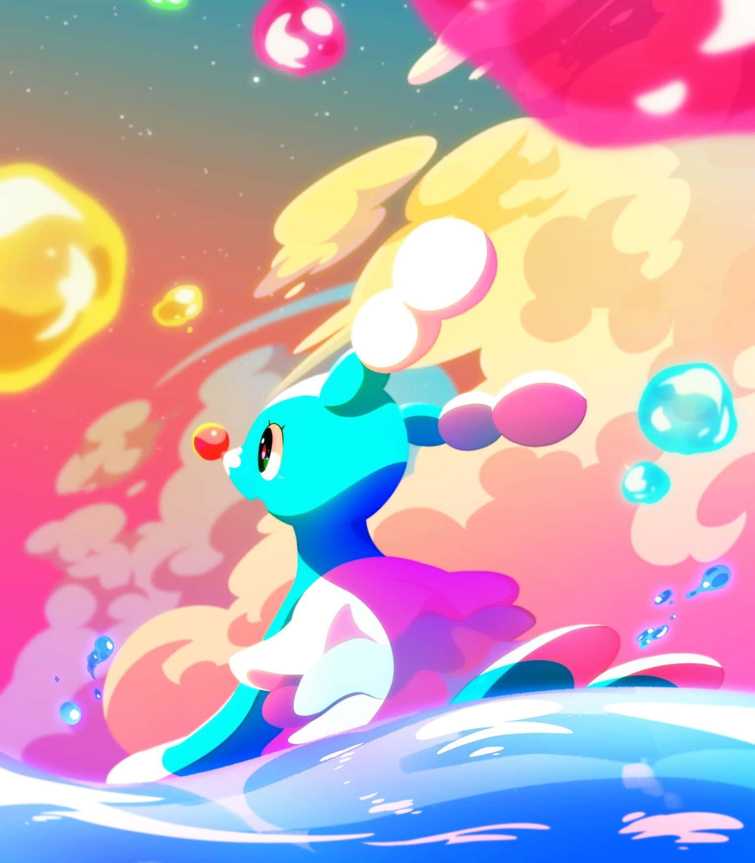 Rich And Vibrant Art Of The French Village Brionne Background