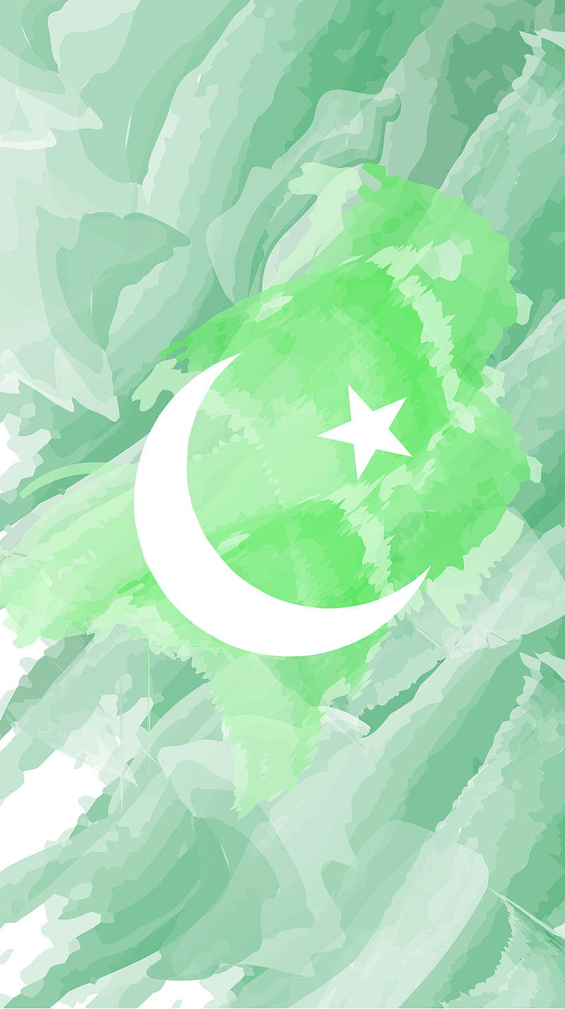 Rich Vibrancy Of The Pakistani Flag Background