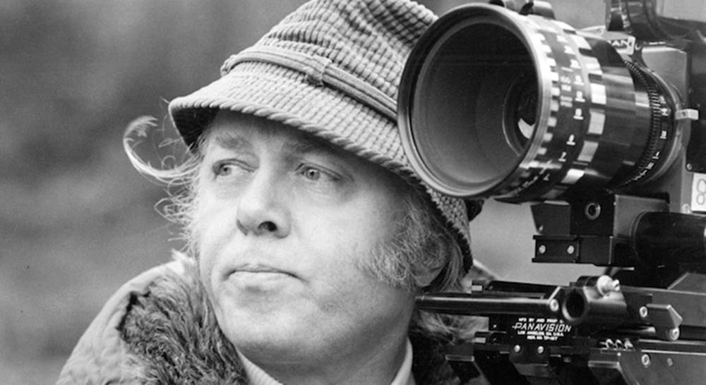 Richard Attenborough Film Camera Black And White Background