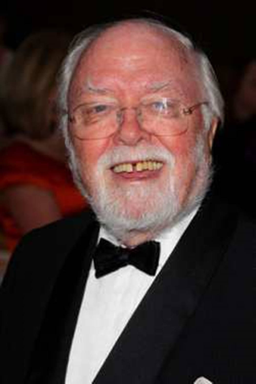 Richard Attenborough Smiling Tuxedo