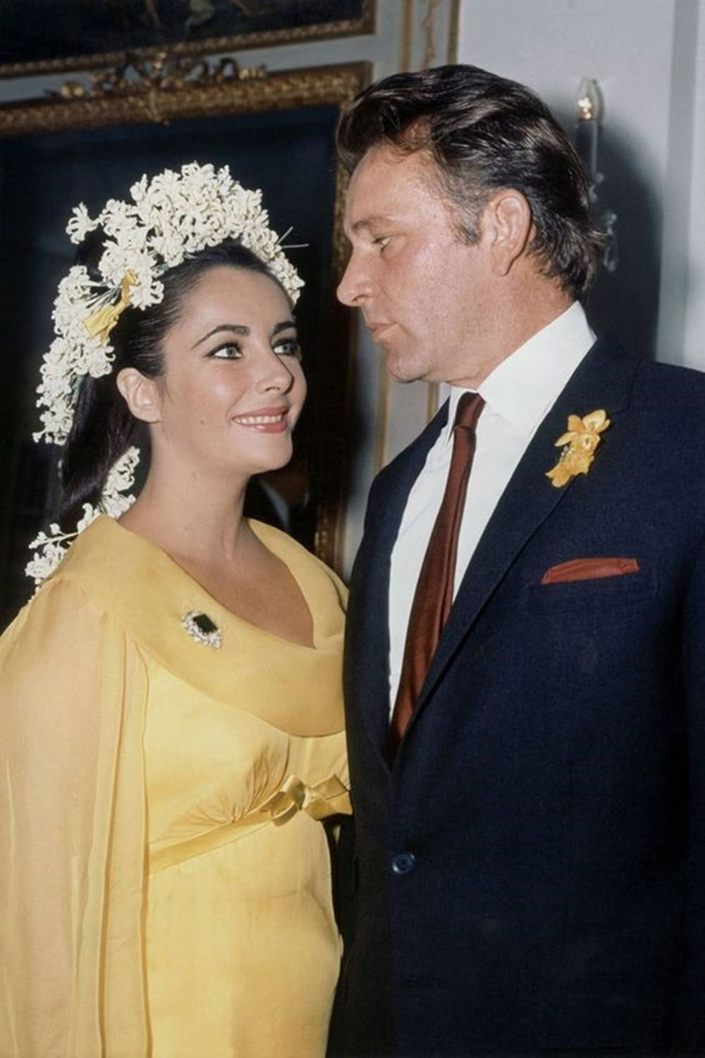 Richard Burton At His Wedding