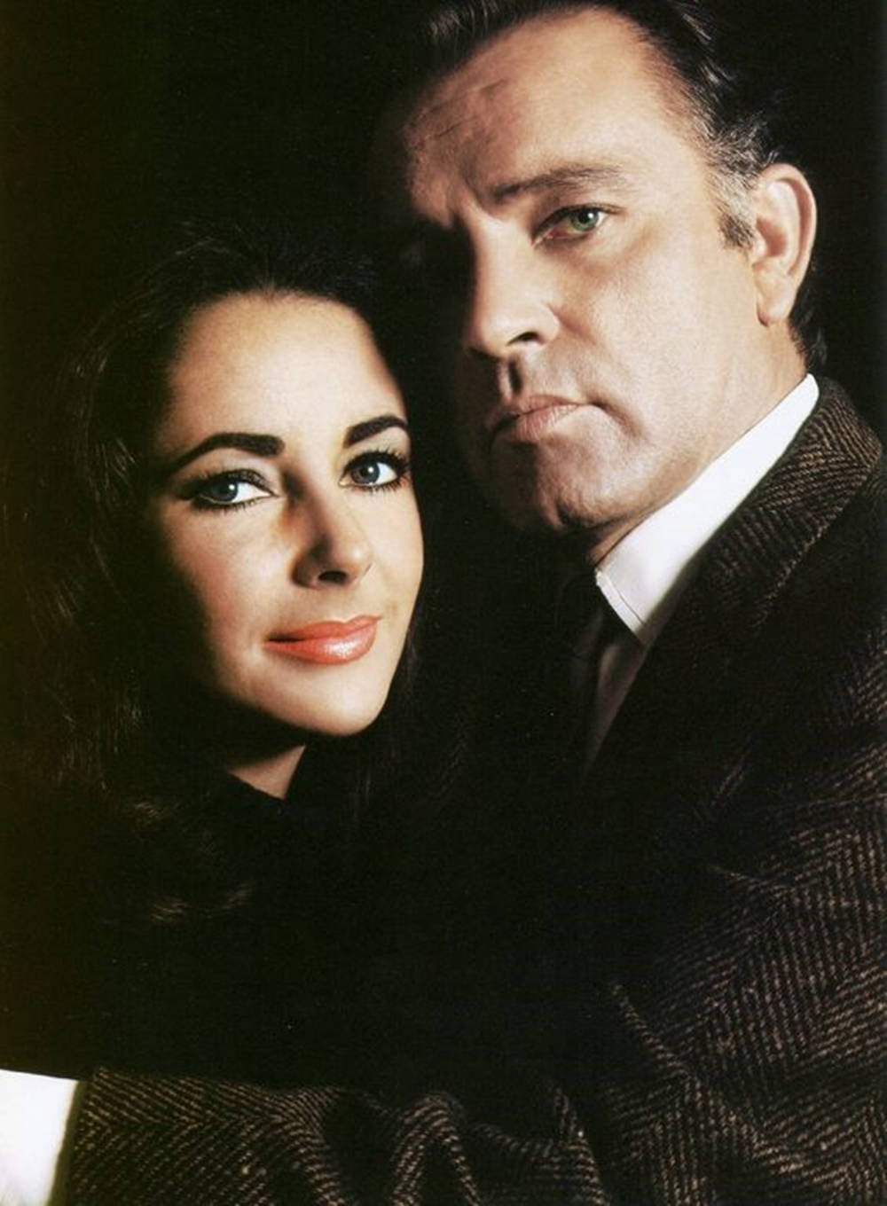 Richard Burton Love Story Feature Background