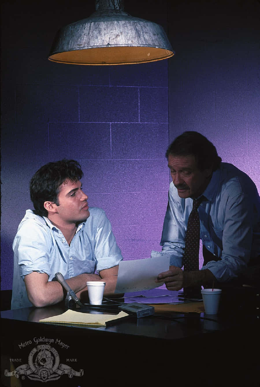 Richard Crenna In A Vintage Look Background