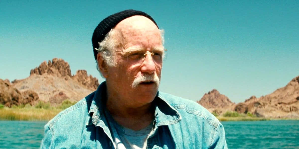 Richard Dreyfuss On Piranha Background