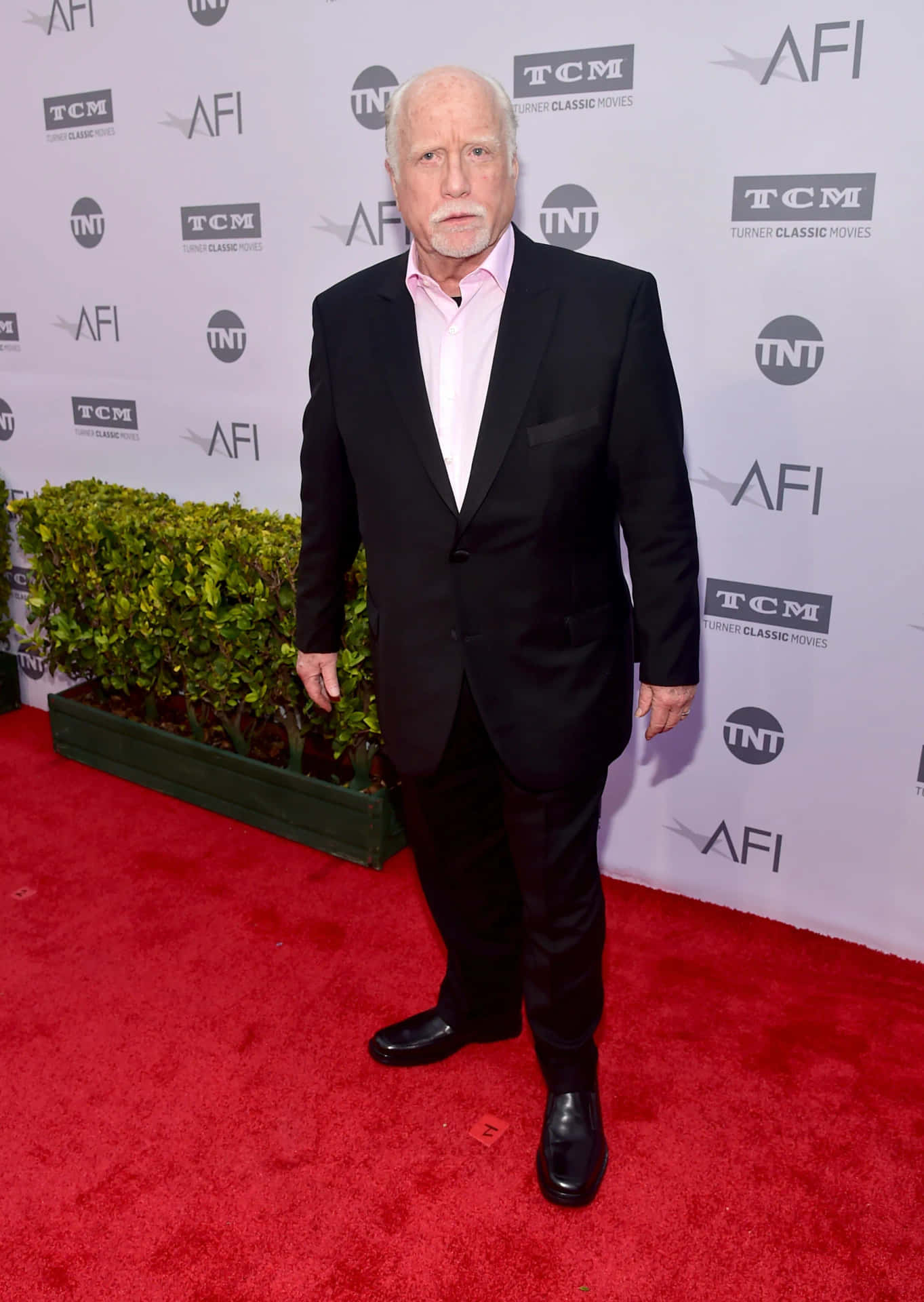 Richard Dreyfuss On Red Carpet Background