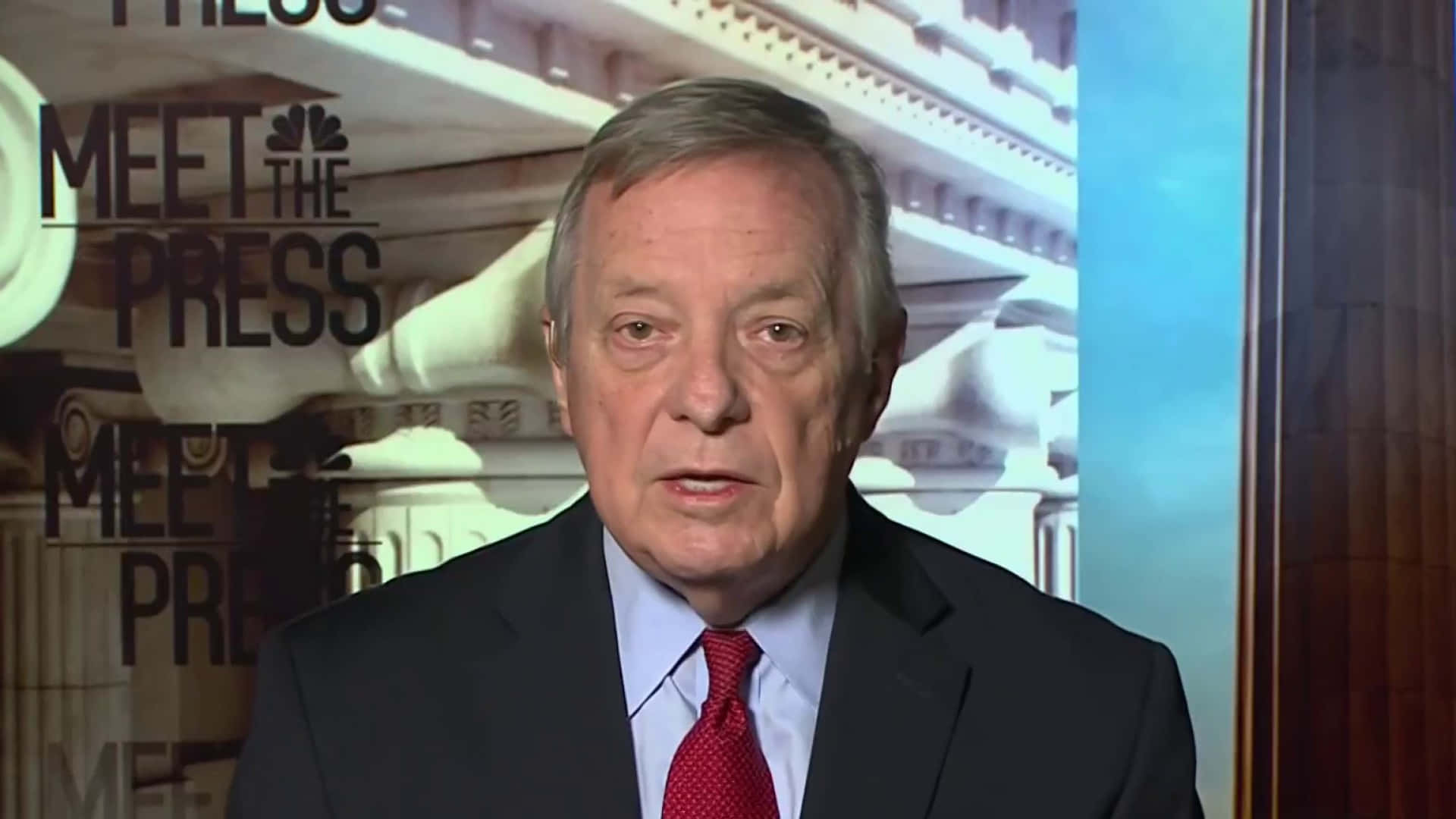 Richard Durbin Front View Photo Background