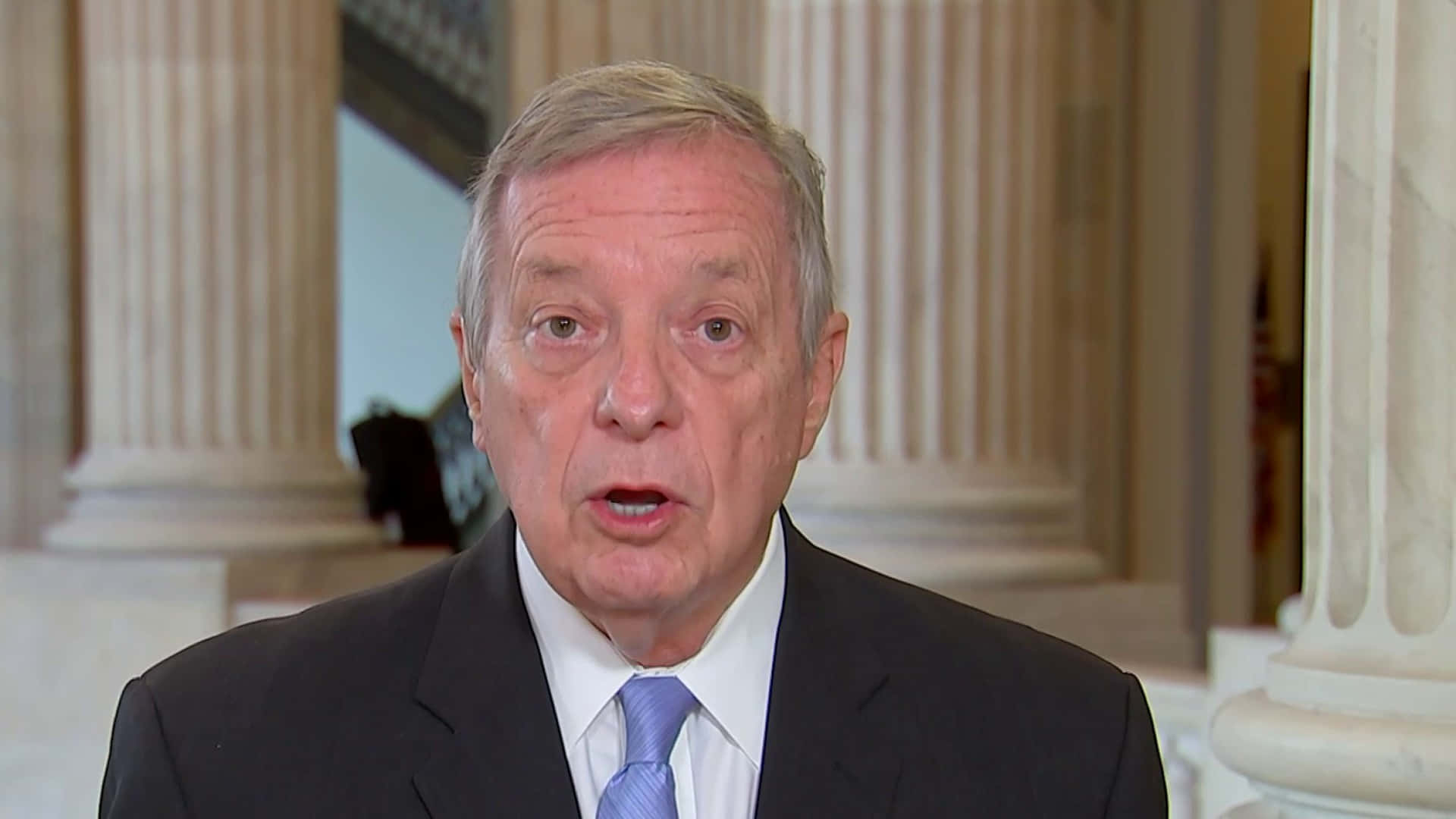 Richard Durbin Photo While Talking