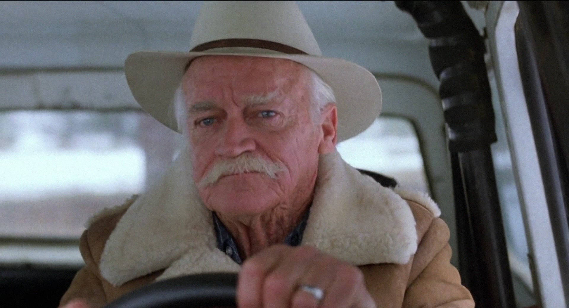 Richard Farnsworth Cowboy Driving Background