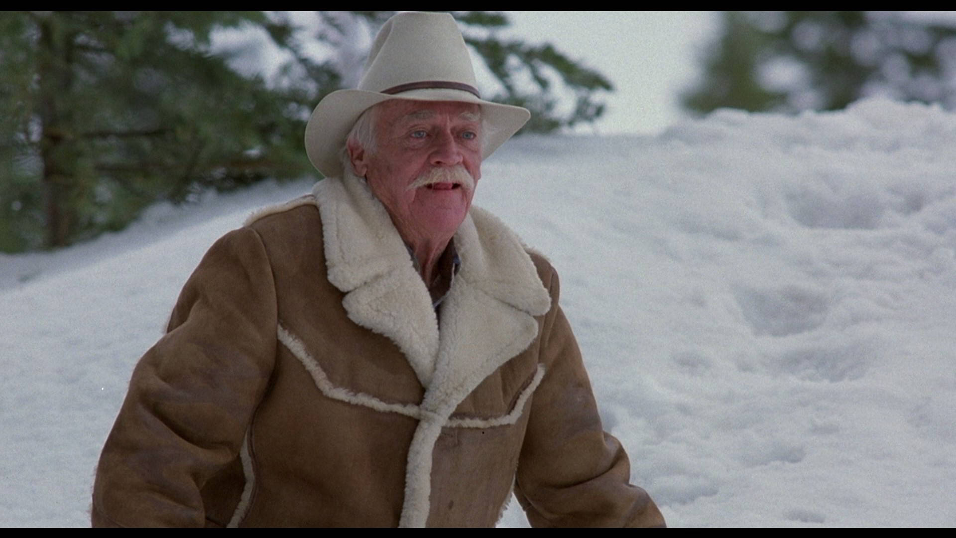 Richard Farnsworth With Snow