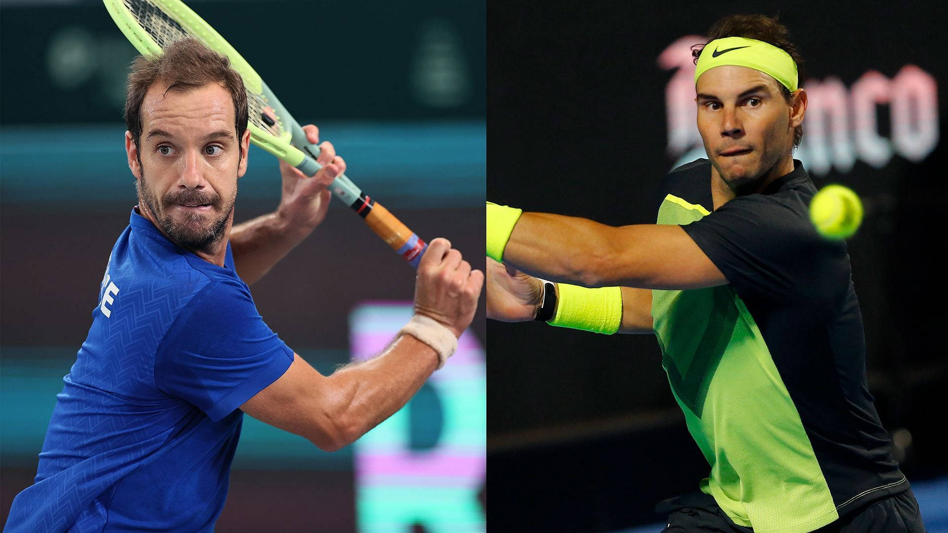 Richard Gasquet And Rafael Nadal Background