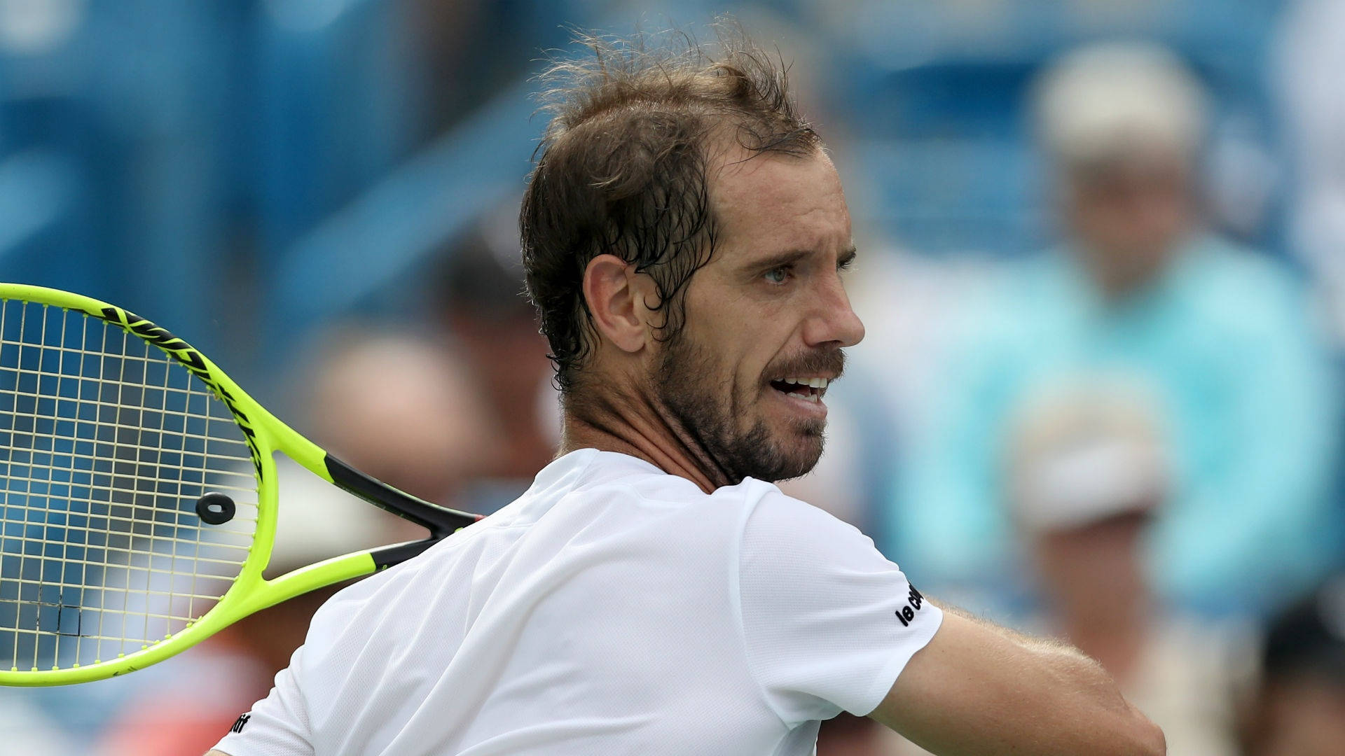 Richard Gasquet Side Profile Background