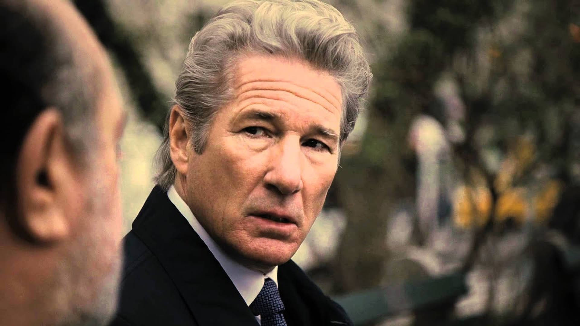 Richard Gere Serious Expression Background