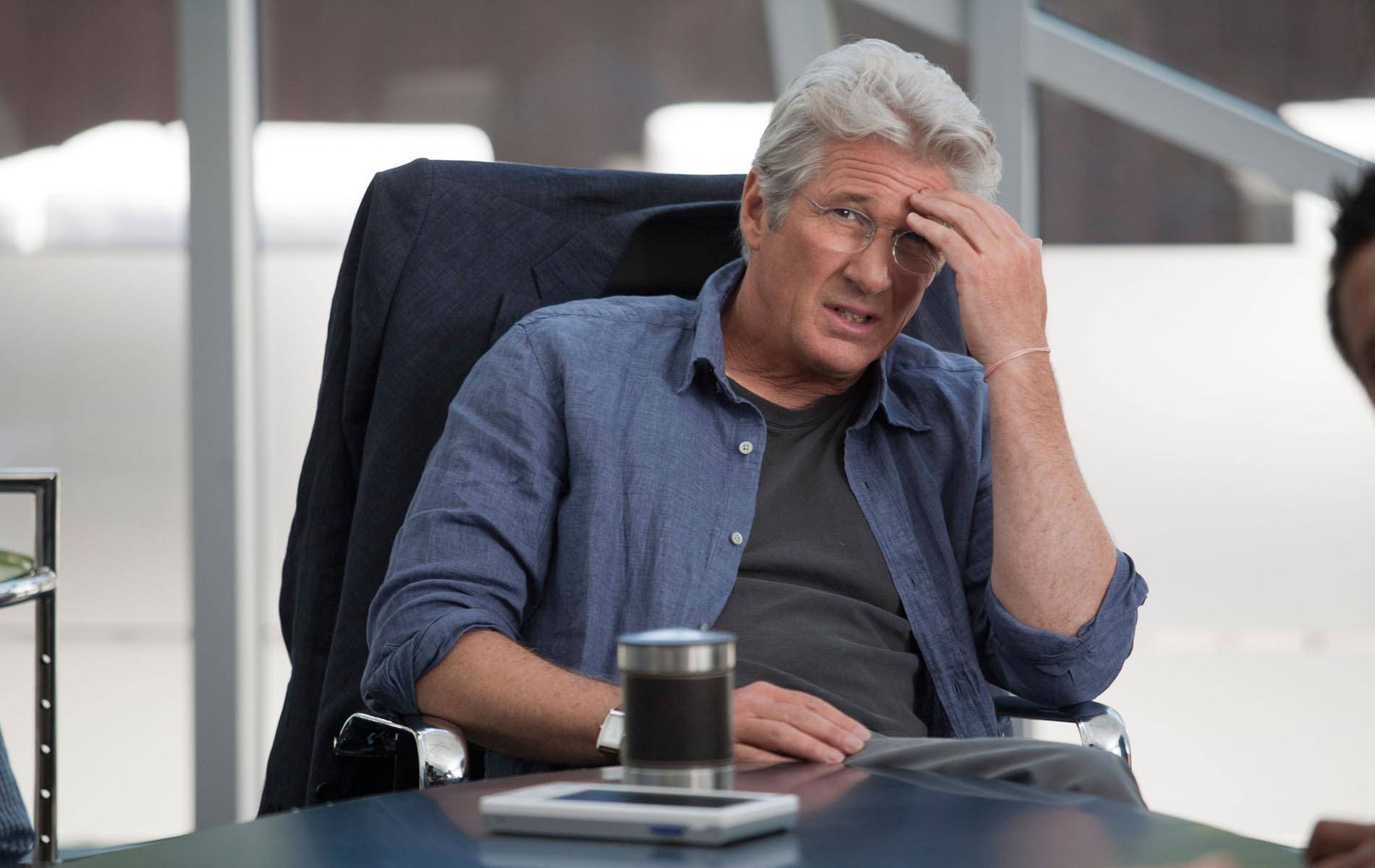 Richard Gere Stressed Expression
