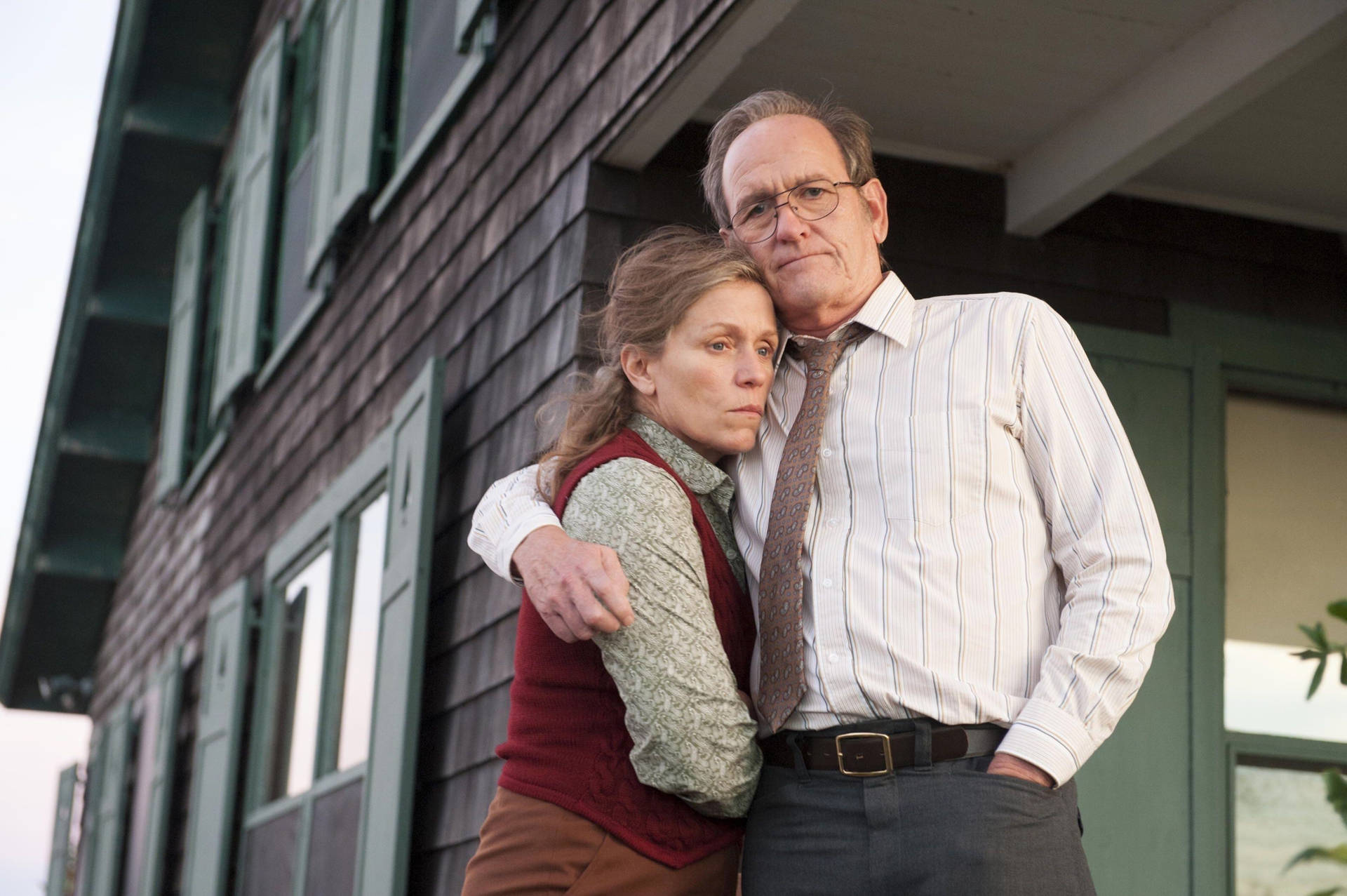 Richard Jenkins And Frances Mcdormand In Olive Kitteridge Background