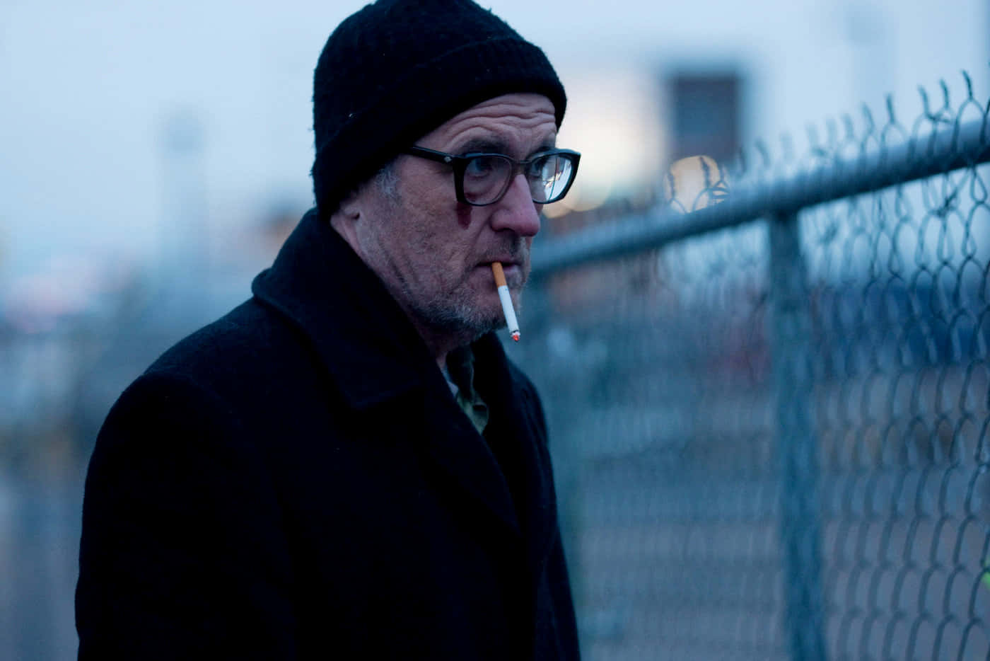 Richard Jenkins, The Renowned American Actor In A Relaxed Pose Background