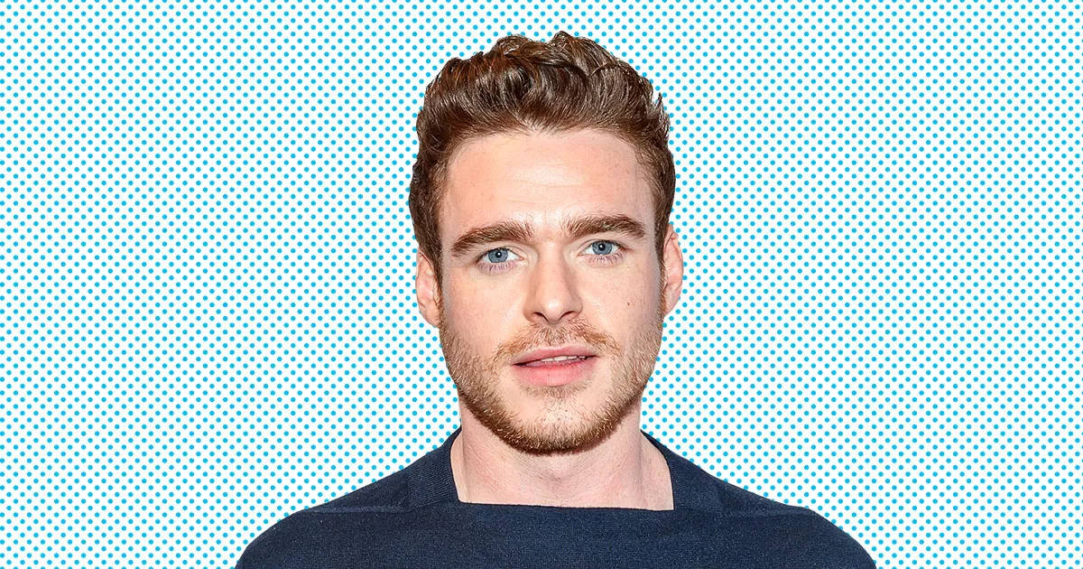 Richard Madden Blue Fanart Background