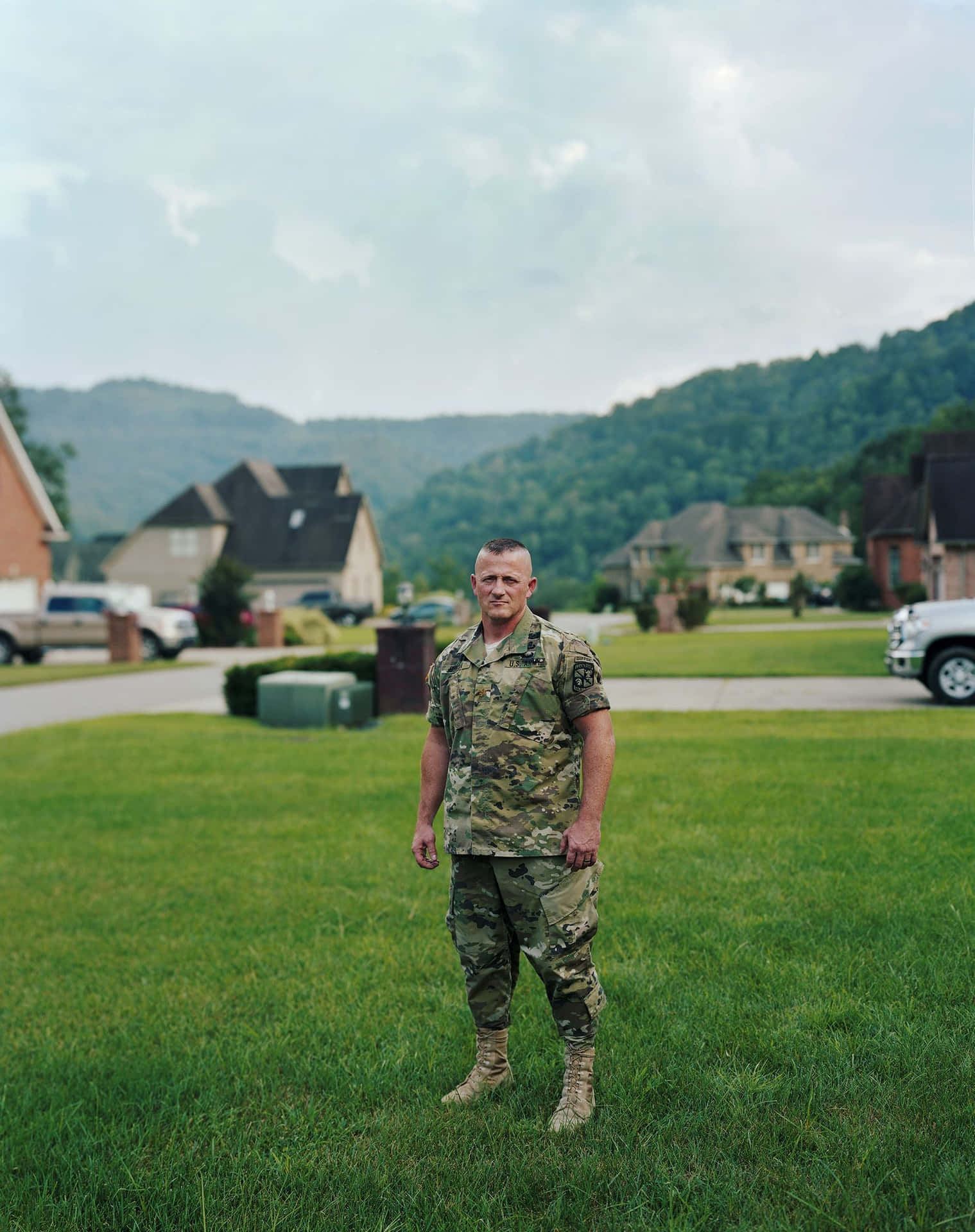 Richard Ojeda Army Uniform Background