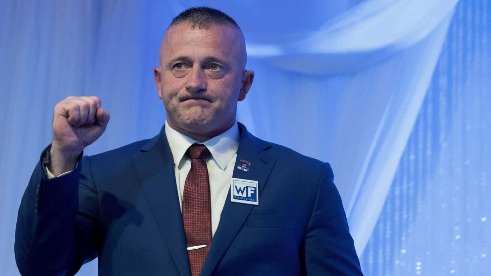 Richard Ojeda Frowning Background
