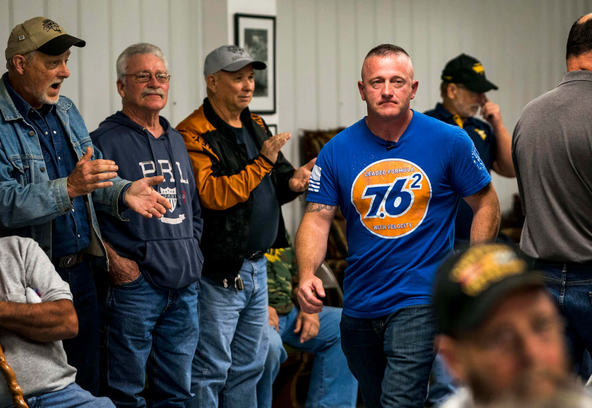 Richard Ojeda Making An Entrance Background
