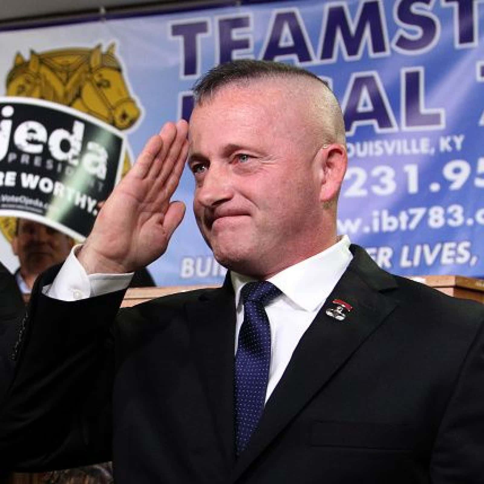 Richard Ojeda Salute Background