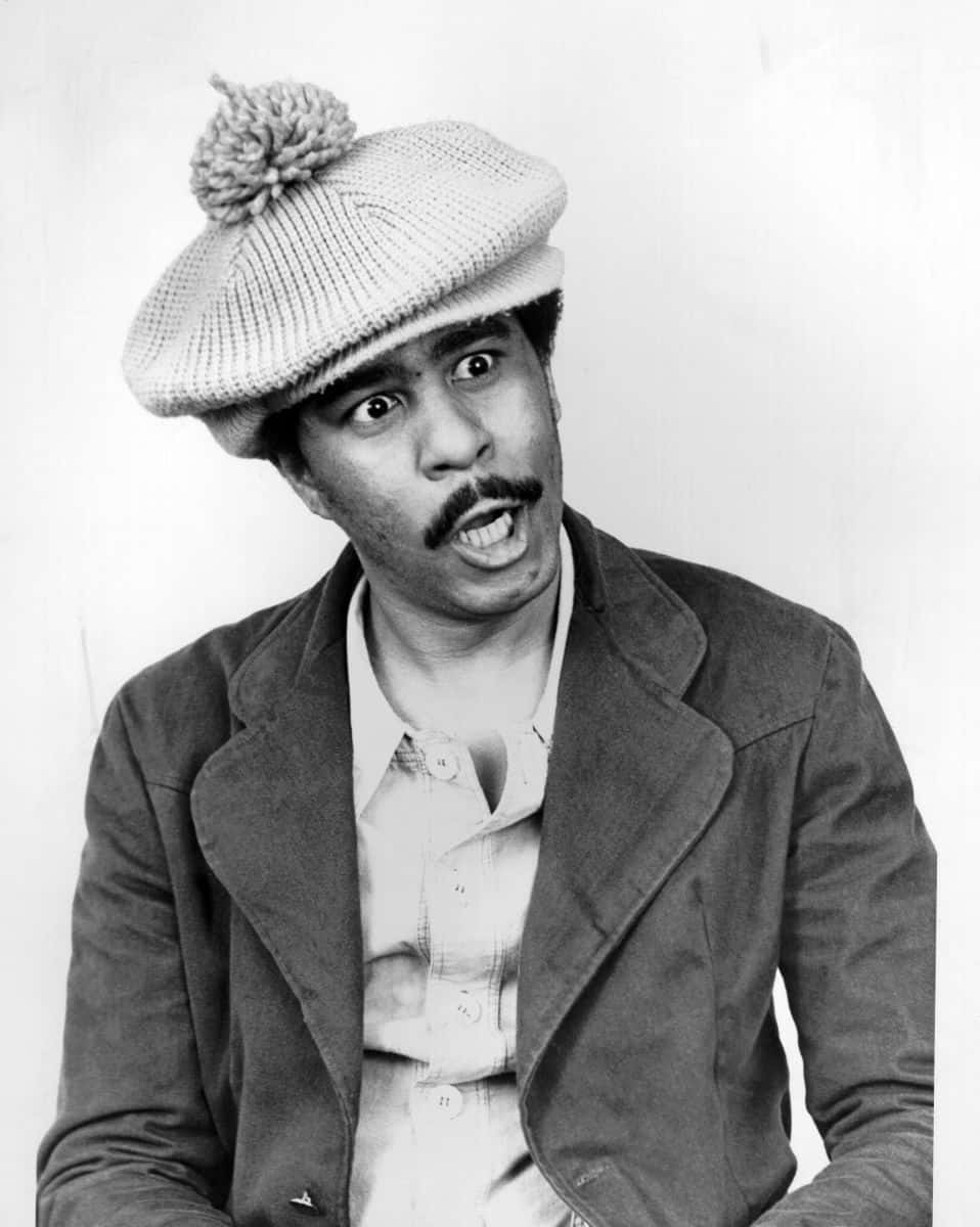 Richard Pryor Revealing His Unique Brand Of Humour Background