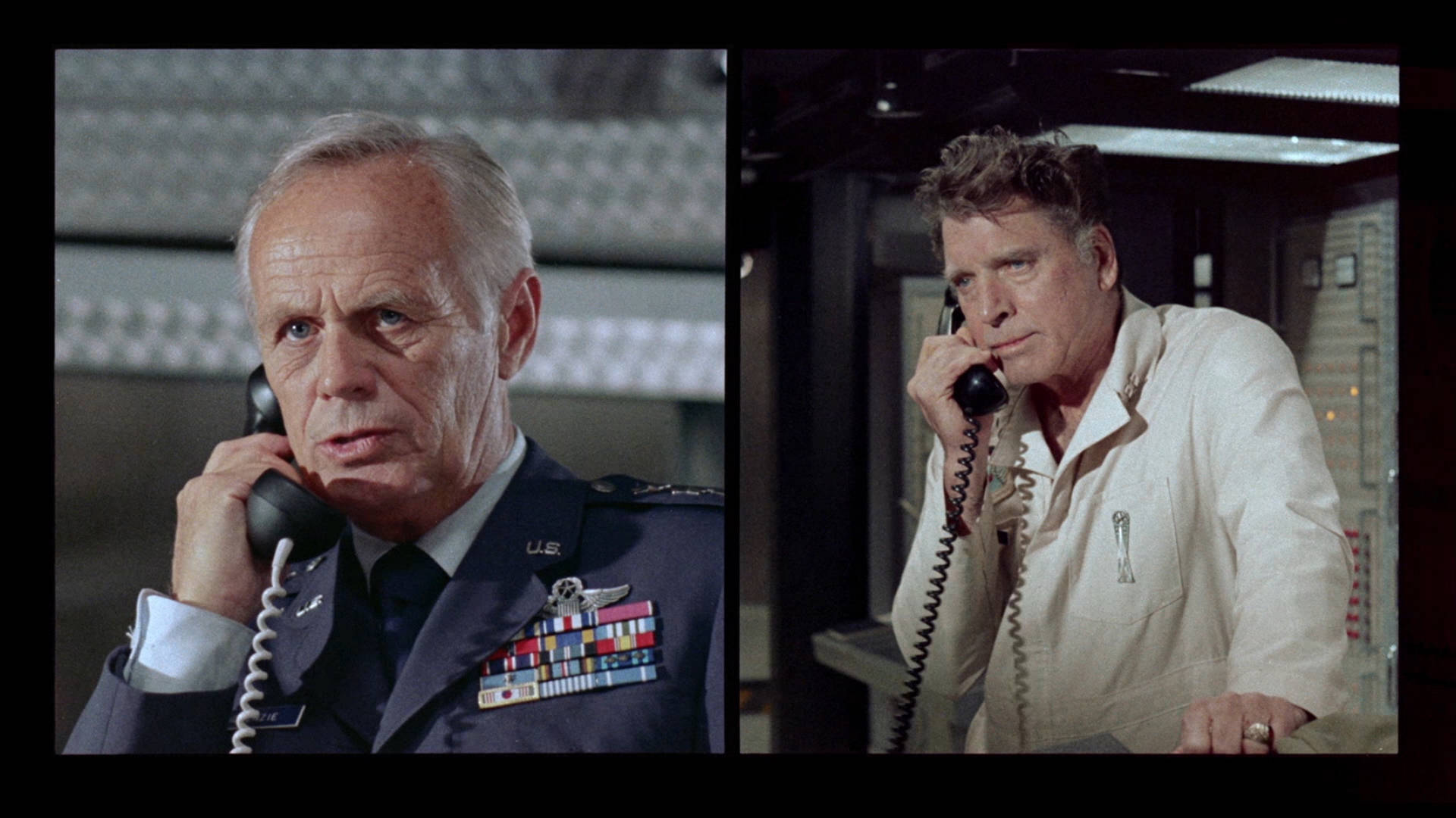 Richard Widmark And Burt Lancaster Background