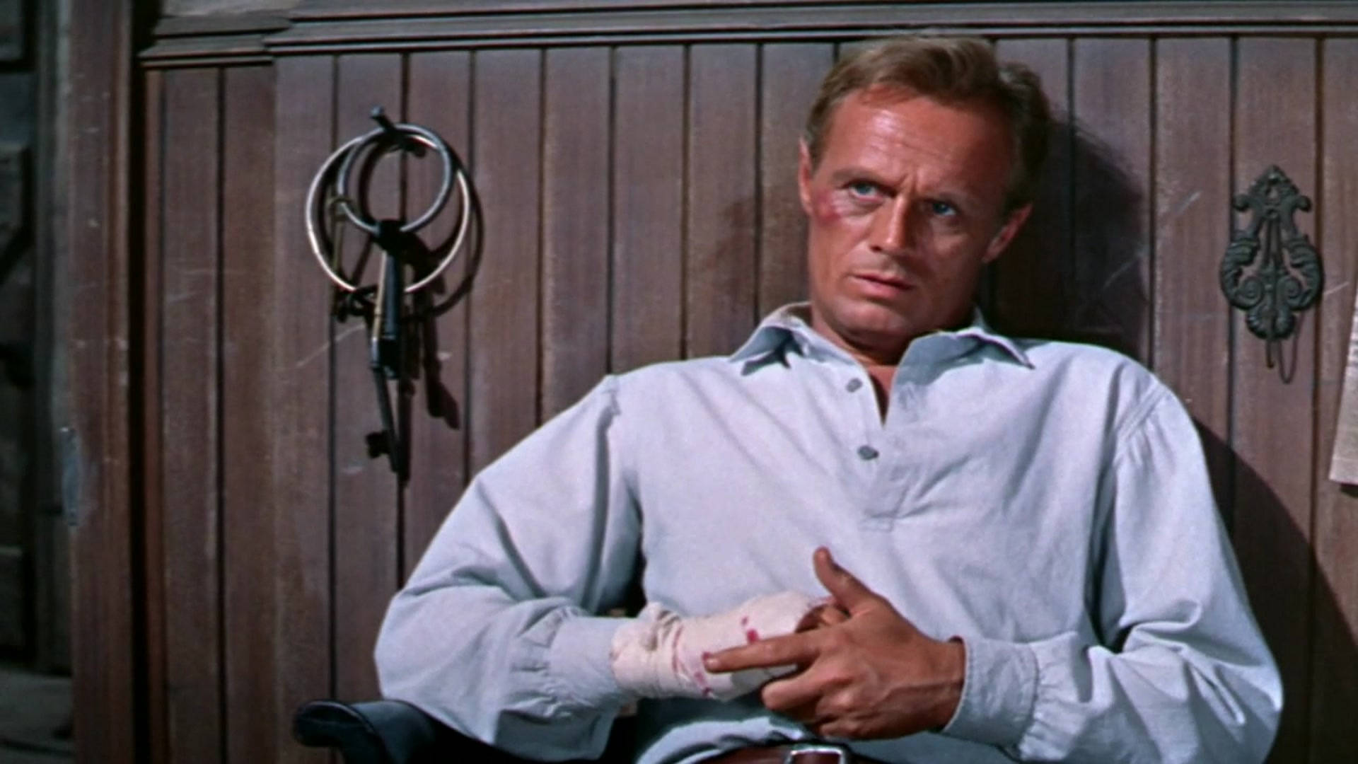 Richard Widmark Warlock Movie Background