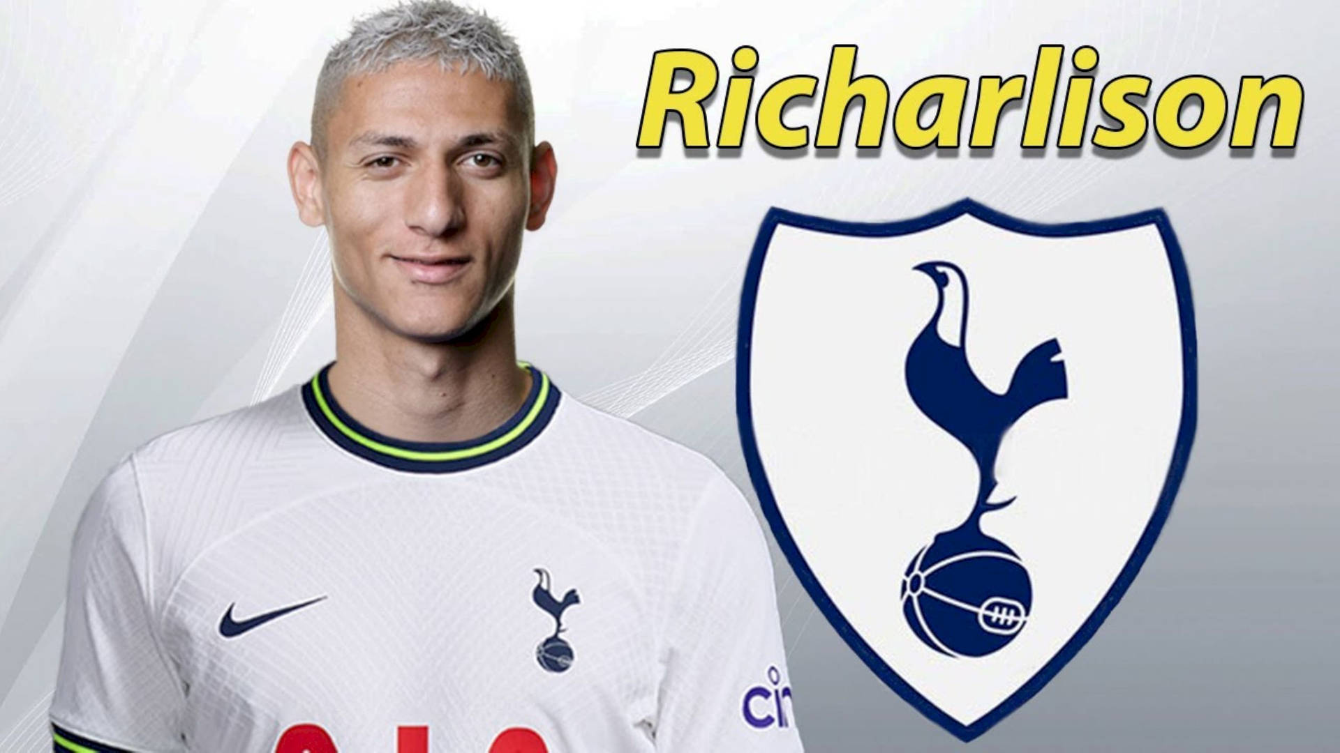 Richarlison De Andrade Tottenham Logo Background