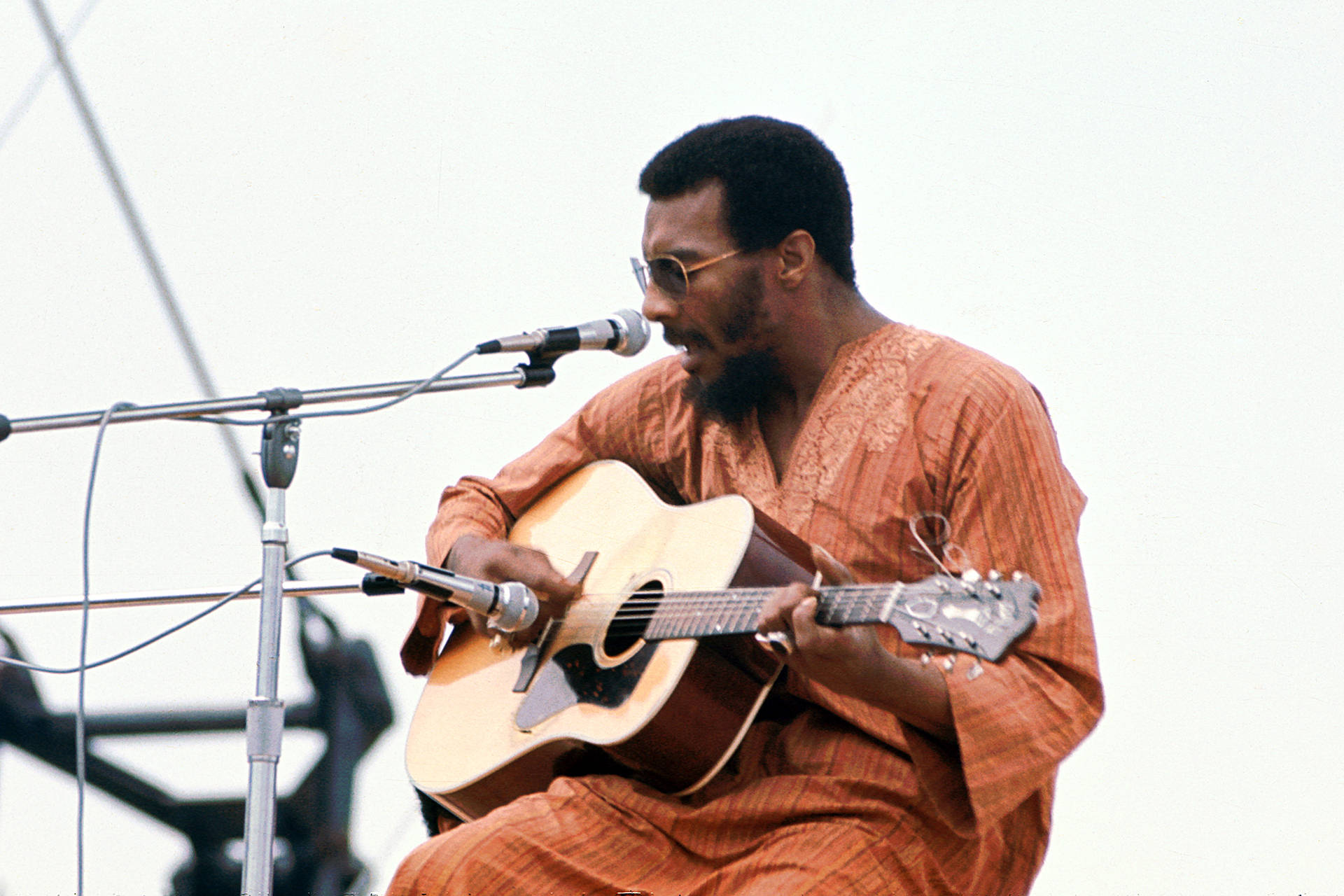 Richie Havens At Woodstock Background