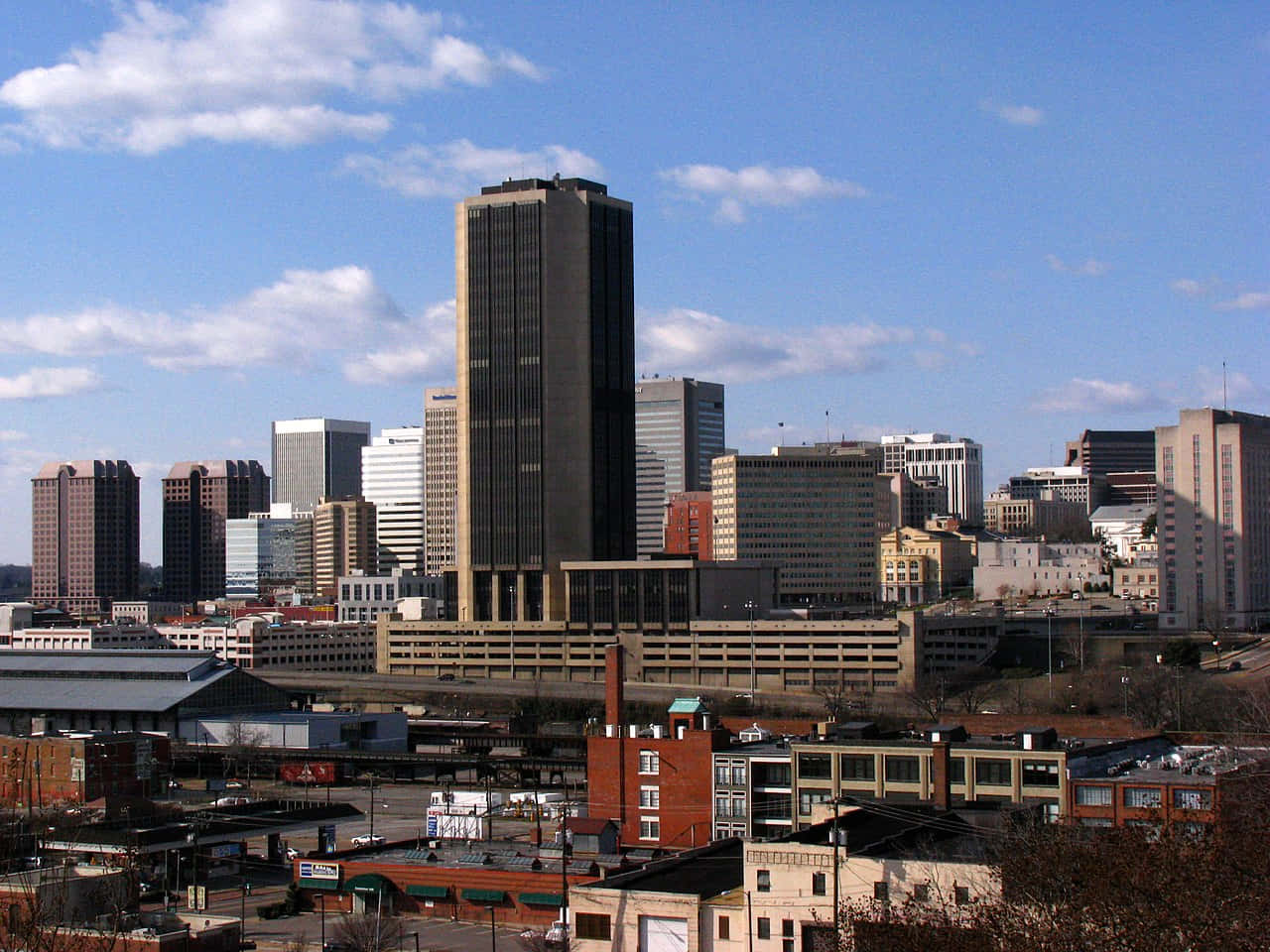 Richmond Skyline Virginia Daytime Background