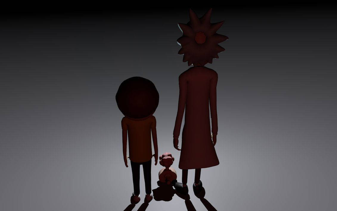 Rick And Morty 3d Model
