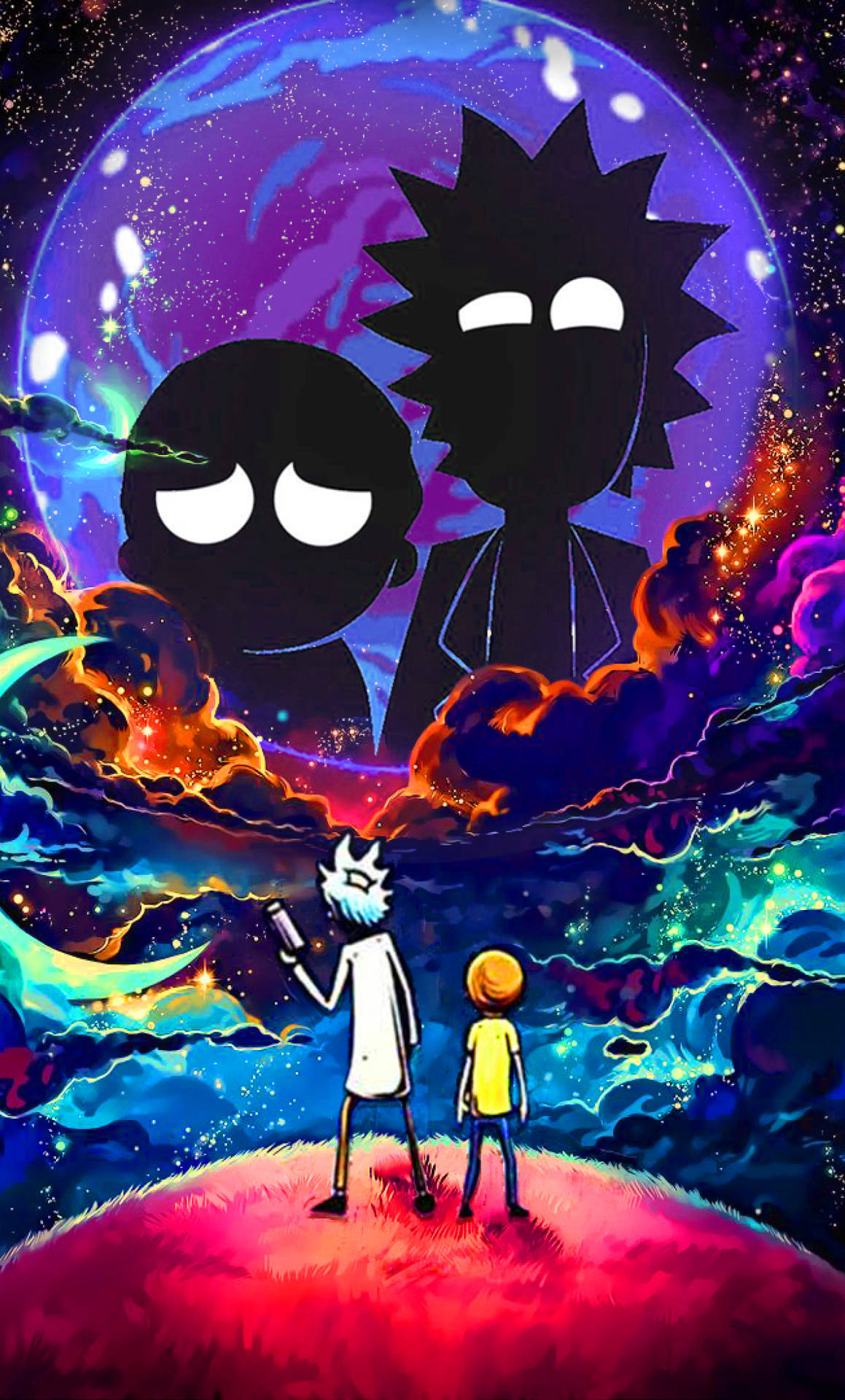 Rick And Morty Alone In Space Iphone