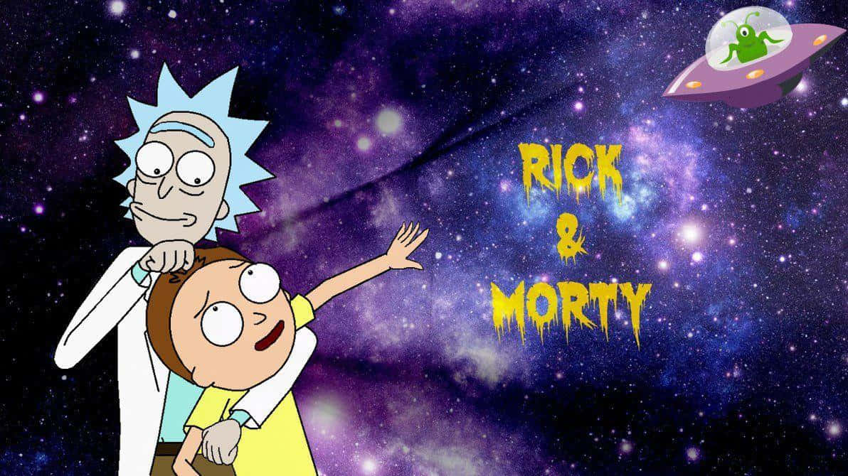 Rick And Morty Cosmic Backwoods Background
