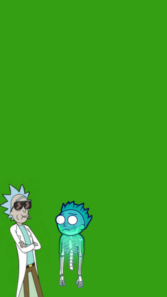 Rick And Morty Green Morty